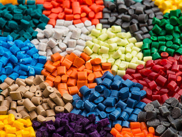 Various plastic material used for a range of industries